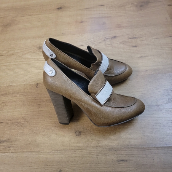 Rebecca Minkoff Leather Raven Loafer Pumps - Picture 3 of 12